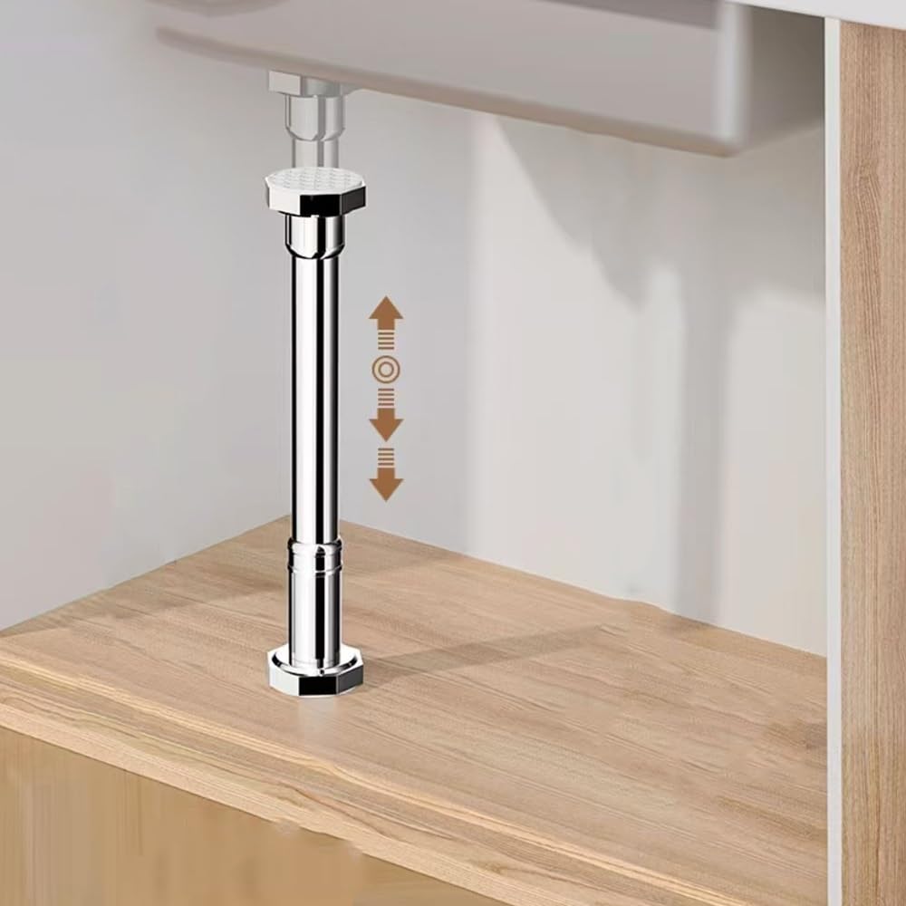 Soportes metálicos para fregaderos de baño que evitan caídas y desprendimientos
