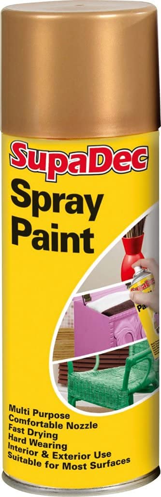 2 x Spray Paint 400ml Gold
