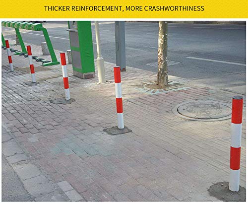 Borne d'allée en acier renforcé de 100cm pour sécurité de parking - 7