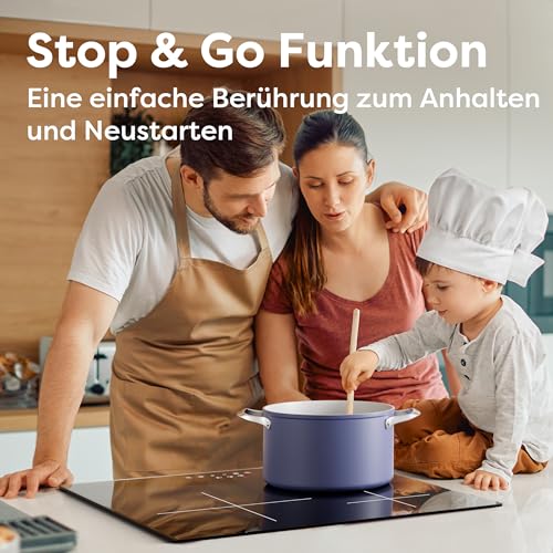 Induktionskochfeld CIARRA CBBIH3 60 cm mit drei Kochzonen