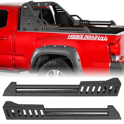 Image of Hooke Road Roll Bar Extension Kit - Compatible Mid-Size Truck Sport Roll Bar Adjustable Chase Rack, Heavy-Duty Off-Road Storage Accessory, Sold in Pair