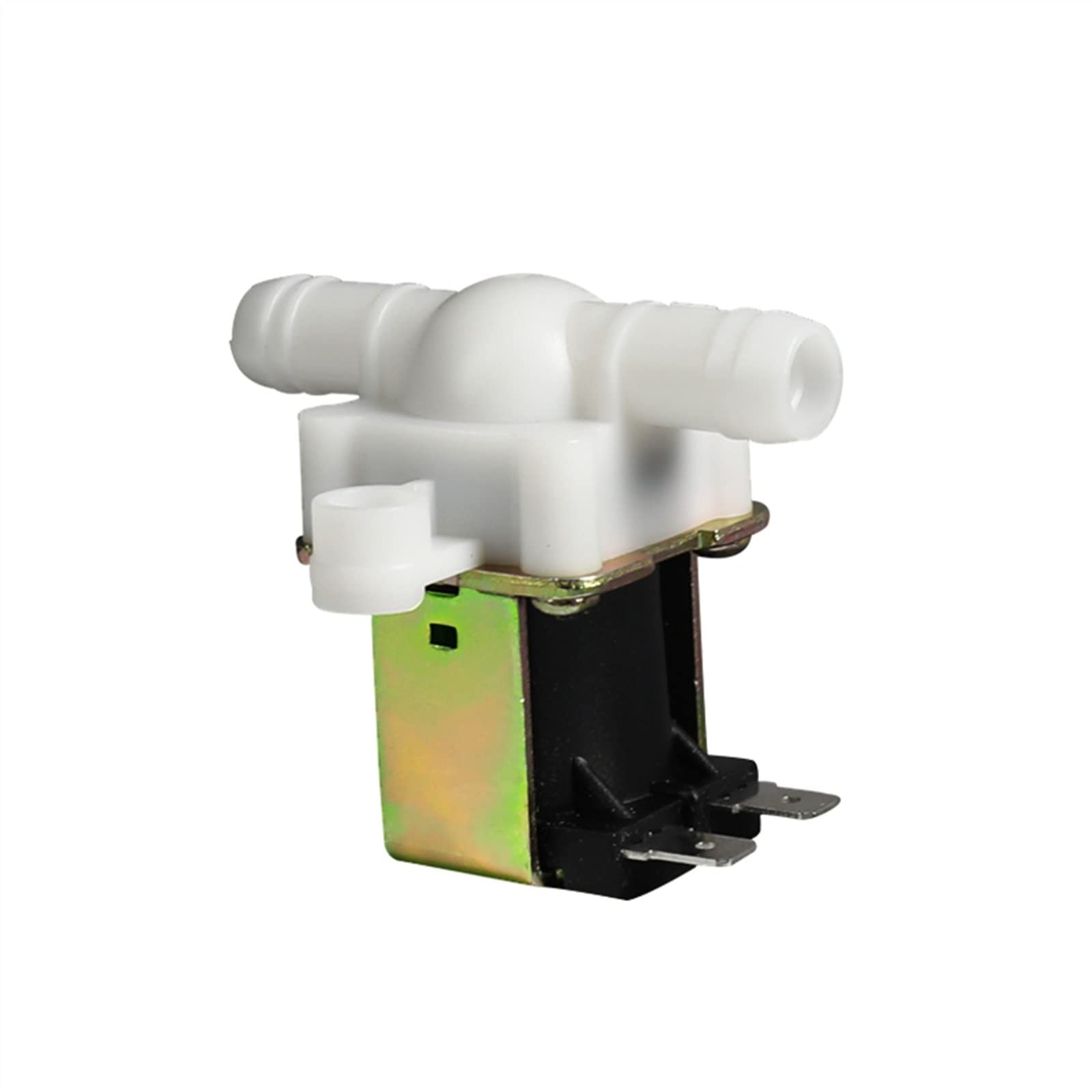 12 mm tworzywo sztuczne zmotoryzowany zawór elektromagnetyczny fontanna do picia, zawór wlotowy do pagody, 24 godziny ciągłej pracy, 12 V, 24 V, 220 V, 1 szt. (Normally Open, czarny)