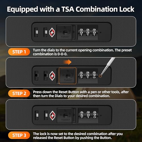 Image of DAIERTEK Starlink Mini Backpack Waterproof Starlink Mini Bag with TSA Combination Lock and Charging Port, Smaller Size, Grey
