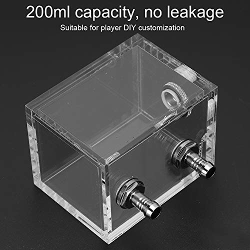 Radiateur de refroidissement à eau avec réservoir acrylique transparent 5 mm