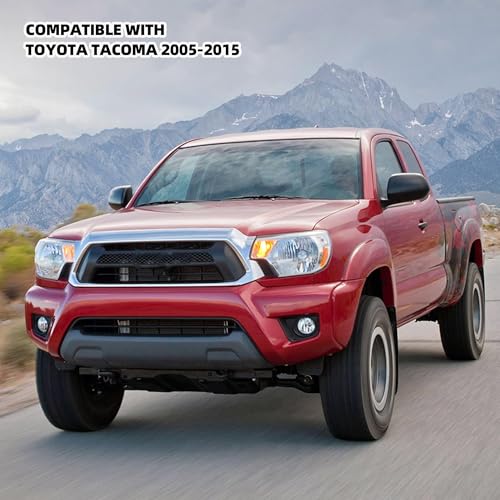 Dasbecan Right Passenger Side Sun Visor Compatible with Toyota Tacoma 2005 2006 2007 2008 2009 2010 2011 2012 2013 2014 2015 Visor Assembly Without Light 74310-04081-B0 Gray by Dasbecan - Image 2