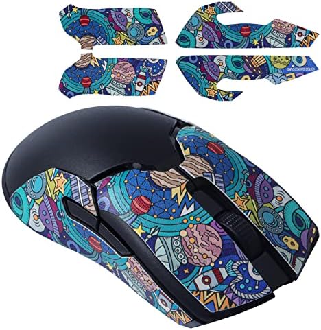 HUYUN Maus Grip Tape Für Razer Viper V2 Pro - Rutschfeste Grifffolie Mit 3M Kleber, Schwarz