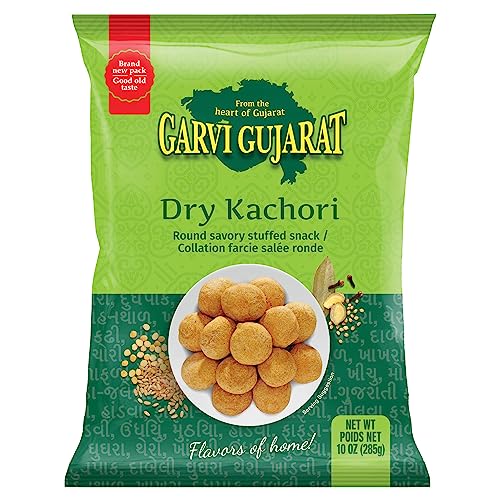 Garvi Gujarat, Dry Kachori (Spicy Dry Dumpling), 285 Grams(gm)