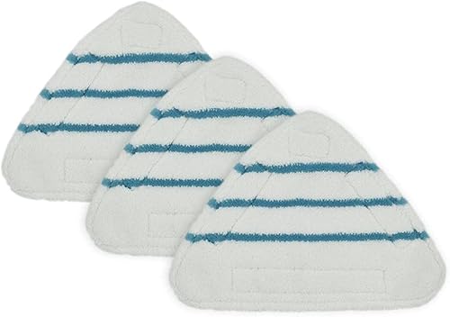 Miniatura 7 de 2 paños de piso de repuesto para mopa de vapor, almohadillas de repuesto de microfibra coral lavables para almohadillas de repuesto triangulares