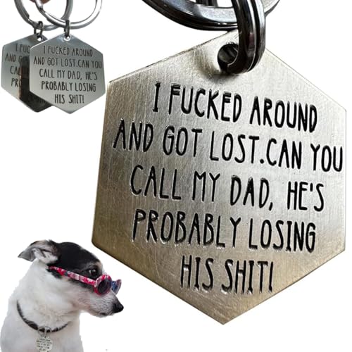 Funny Stainless Steel Dog Tag