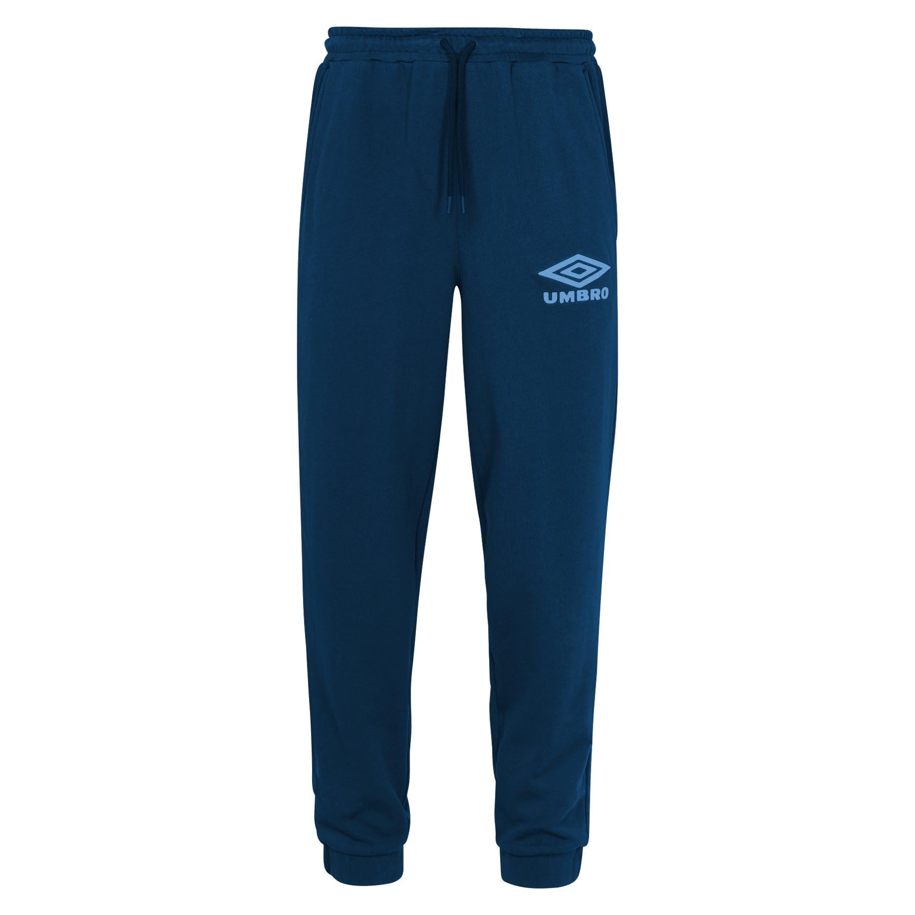 Umbro Men's Dark Navy/Vista Blue Iconic Pull On Jogger, Xxl