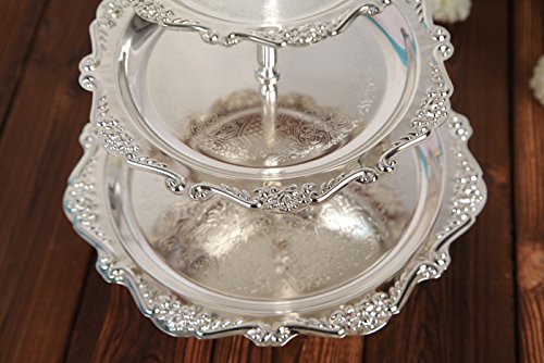 Amazon｜3段ケーキスタンド デザートプレート アフタヌーンティー