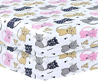 DTEX HOMES 2 x Cot Bed Sheets Super Soft Breathable Polycotton Fitted Sheet 120 x 60 cm (White)