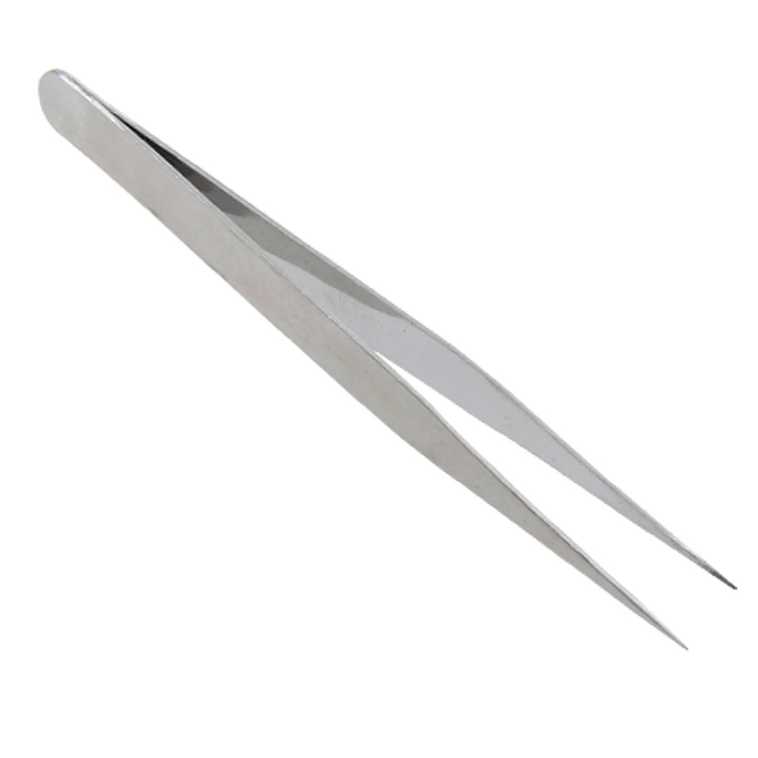 Uxcell Silver Tone Sourcingmap Ts-10 12Cm Length Pointy Tip Straight Tweezers For Crafting Repairing