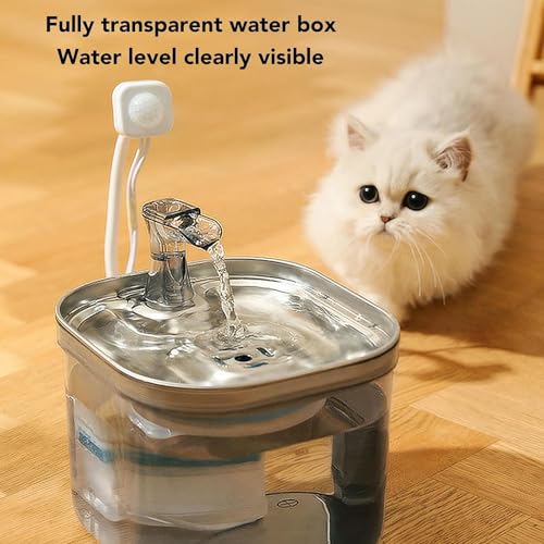 Fuente de Agua para Mascotas de Acero Inoxidable 304 miniatura 5