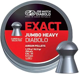 JSB Diabolo Exact Jumbo Heavy .22 Cal, 18.13 gr.- 250 Ct.