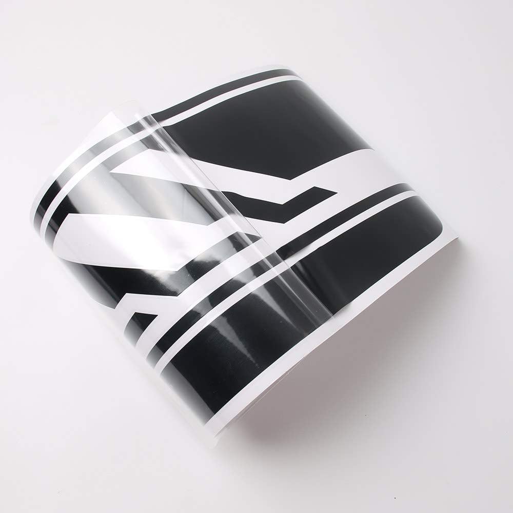 Mercedes Benz C Class W205 4-Door Sedan Rocker Panel Stripe Decals - Gloss Black