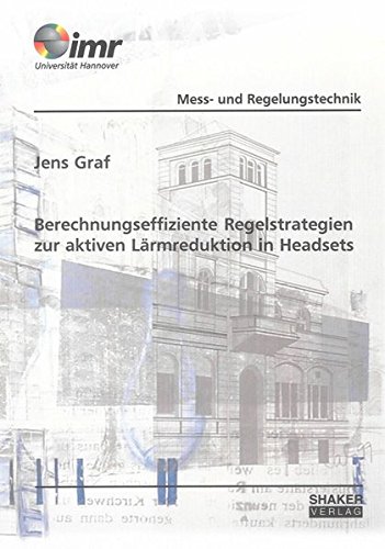 Graf, J: Berechnungseffiziente Regelstrategien zur aktiven L
