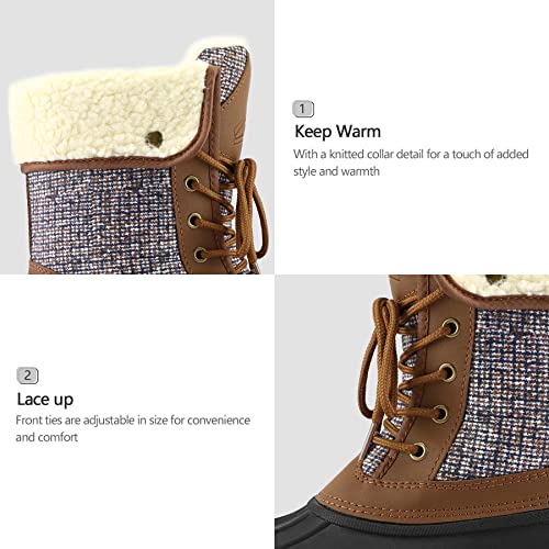 mysoft-Womens-Waterproof-Snow-Boots-Insulated-Warm-Lace-Up-Winter-Mid-Calf-Duck-Boots-for-Outdoor