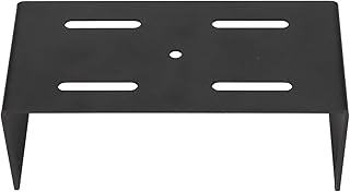 Soporte de Montaje de Radio de Metal Universal con Artesanía de Alto Nivel para MBF4 IC-2730 ID-5100 ID-4100 Radios Móviles-Monte de Panel de Negro Duradero con Fácil Instalación