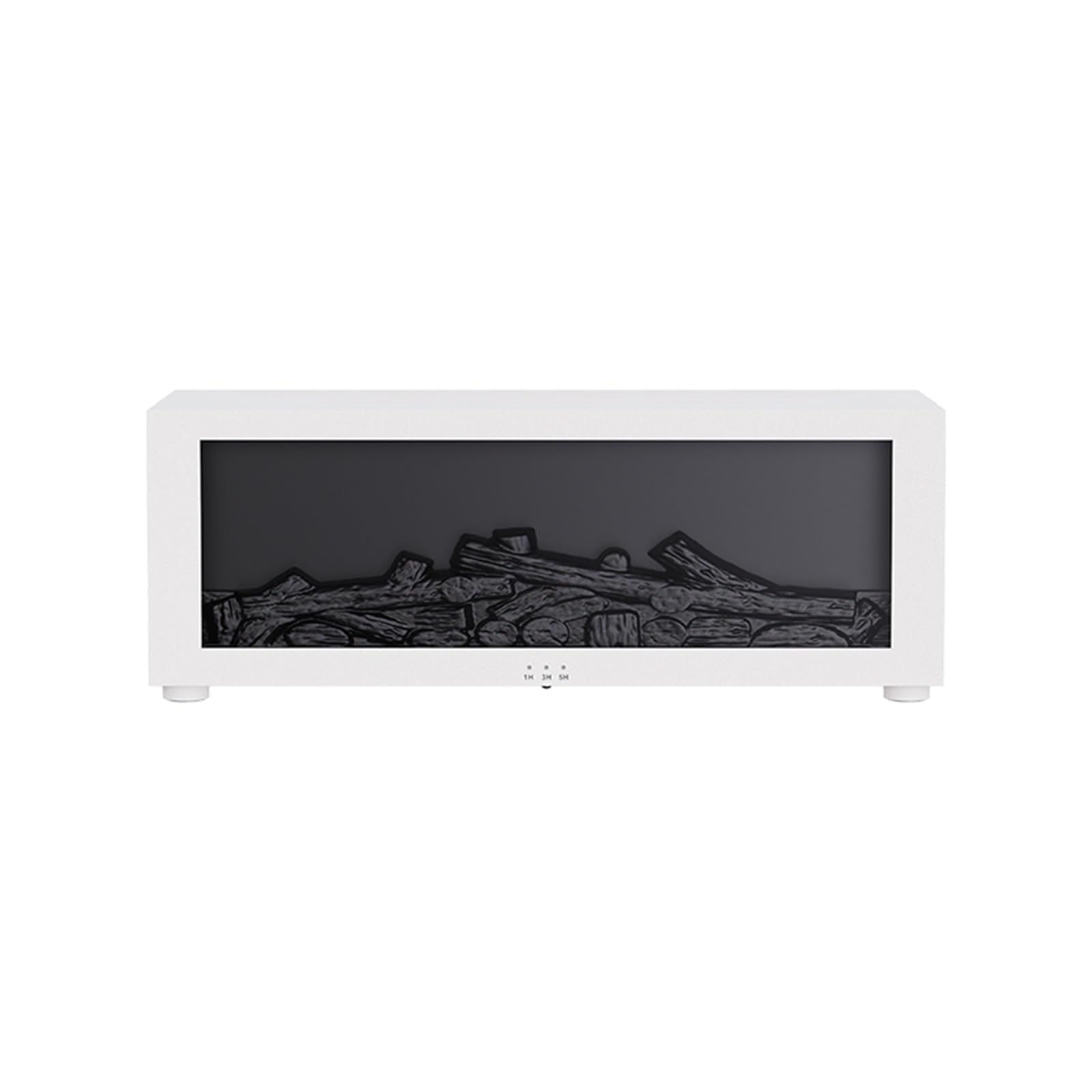 Humidificador difusor de aroma de chimenea, difusor de aceites esenciales que cambian de color con efecto de llama realista, humidificador ultrasónico silencioso de aromaterapia para dormitorio