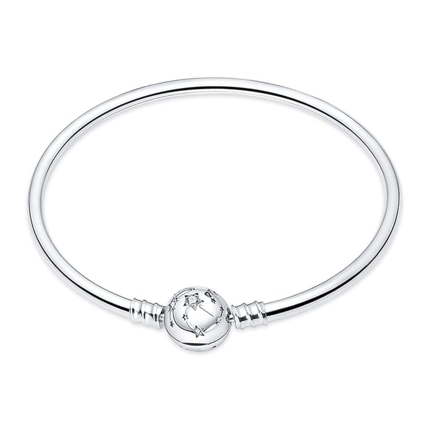 TINSLO Damen Armband 925 Sterling Silber, Armbänder mit Herz Verschluss Moments Schlangen Gliederarmband Armkette Valentinstag Muttertag Geburtstags Weihnachten Geschenk für Frauen Freundin Mama