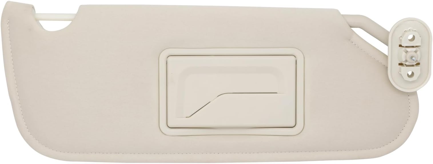 CRAZYPARTS Right Passenger Side Sun Visor Compatible with Chrysler Sebring 2007-2010 Replacement Convertible Sun Shade # 1HW52DW1AA XR30DW1AA