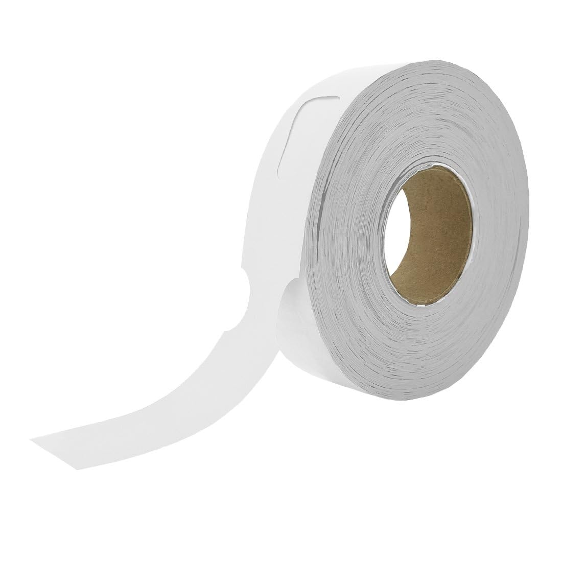 CombiCraft Schlaufenetiketten mit Metallerkennung in Weiß - 500 Stück, 48x279mm - Rückverfolgbar & hitzebeständig bis 150°C - Ideal für Lebensmittelindustrie, GEsundheitswesen, Wäschereien und mehr