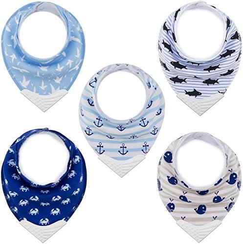 Giftty Baby Teething Bibs Set