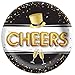 Pop Clink Cheers Round Paper Plates - 6 3/4