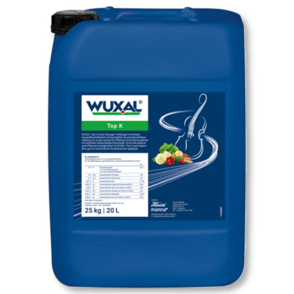 WUXAL Top K 20 L 5-8-20 Fertilizzante Liquido Kaliumdünger Fertilizzante Foglia Concimi Professionali