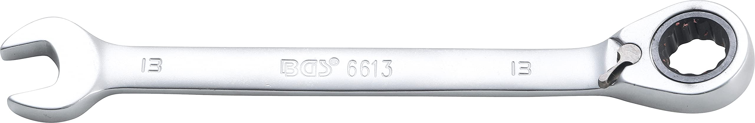 BGS 6613 | Ratchet Combination Wrench | reversible | 13 mm