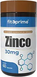 Zinco Sulfato de Zinco 30mg 60 cápsulas Fitoprime