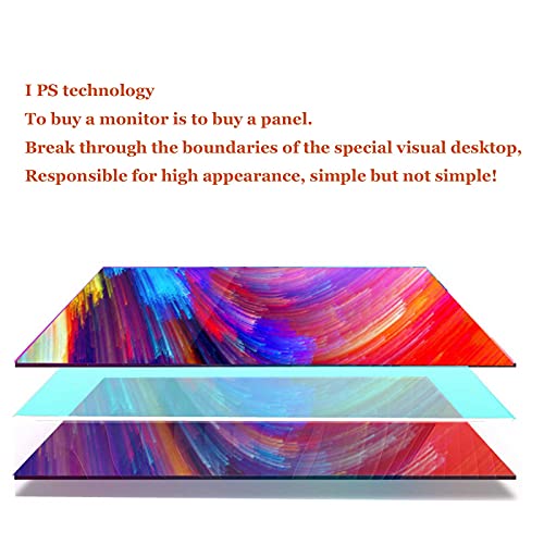 Image of Portable Computer Monitor 19 /20 /24-inch Wall-Mounted Full Hd Flat Panel IPS Screen Monitor with Vga+hdml Socket Suitable for Laptops and Smart Phones