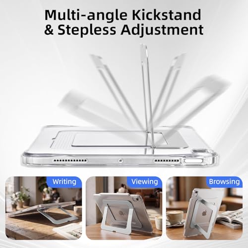 Support iPad Air 11 M4 robuste intégré pour éviter les chutes et les reflets