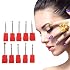 Nail Drill Bits Set, 10Pcs Carbide Nail Drill Nail Polish For Acrylic Gel Nails Cuticle Manicure Nail Burr For Nail Art Equipment Pedicure Wearable(Type A)