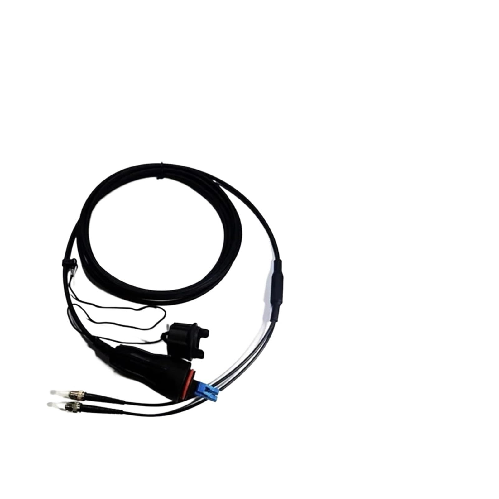 Cordon de raccordement blindé 120 m-300 m 2C Fullax Connecteur étanche LC vers FC SC St Monomode 2 cœurs 5,0 mm Cavalier de Fibre Optique extérieur(300m LC-SC)