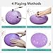 13-Note Steel Tongue Drum - 10 Inch Outdoor Garden Rain Drum Hand Pan Drum with Carry Bag, Mallets & Music Book, Music Gift for Family and Friends (Purple)