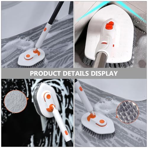 Brosse à récurer pour douche propre et carrelage sans effort - 6