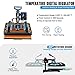 Topdeep Pro Heat Press 15x15 Inch, 8 in 1 Heat Press Machine with 30 OZ Tumbler Press, Swing Away T Shirt Pressing Machine, Combo Tumbler Heat Press Machine Sublimation for T-Shirt Hat Cap Mug Plate