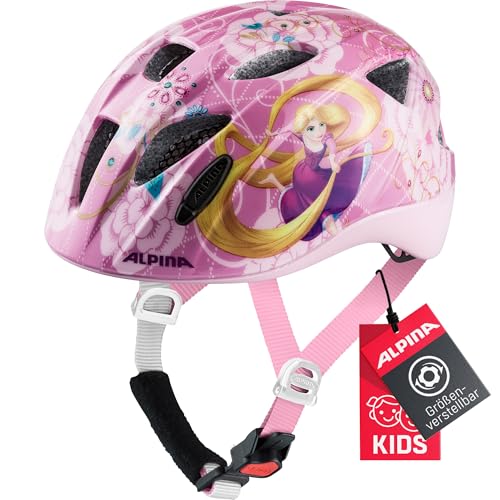 Alpina XIMO Helm Jungle Book Kinderfahrradhelm, Rapunzel Gloss, 45-49 cm – Ansicht 1