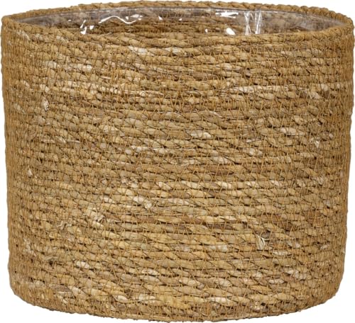 Scheurich Seegras 19, Korbware/Weidenpflanzgefäß/Weidenbehälter/WeidenkopfFarbe: nuss,