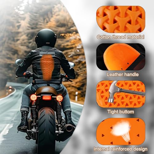 KQWVZ Rückenprotektor Motorrad, 42*23cm Abnehmbare Zertifizierte Rückenprotektor, Motorrad Rückenprotektor, Motorrad Protektoren Flexibel, Protektoren Hohe Sicherheit Unisex Erwachsene