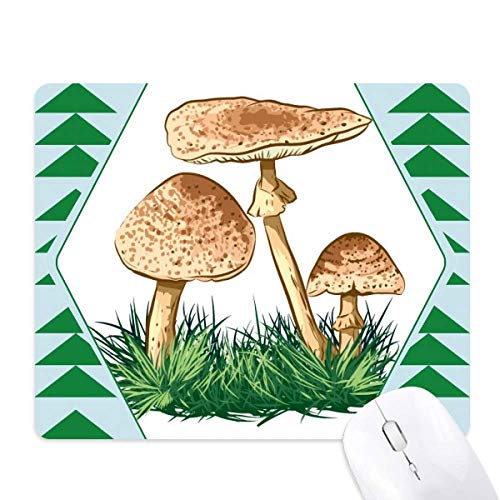 Tapis de souris green pine tree avec illustration durable plante truffe sur caoutchouc