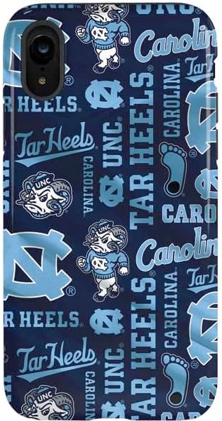 Skinit Pro Phone Case Compatible with iPhone XR - Officially Licensed University of North Carolina UNC Tar Heels Design