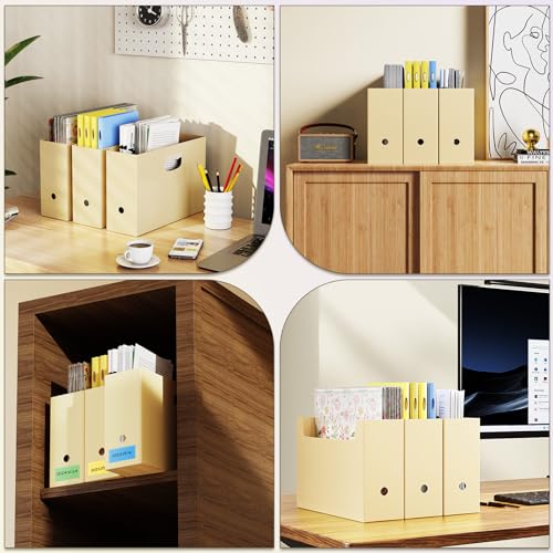Fini le désordre : support vertical pliable pour papiers et documents 30x30 - 8