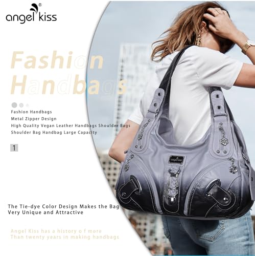 Image of Angelkiss Hobo Purses and handbags for Women Satchel Handbag Women Purses Large Daily Shoulder Bags