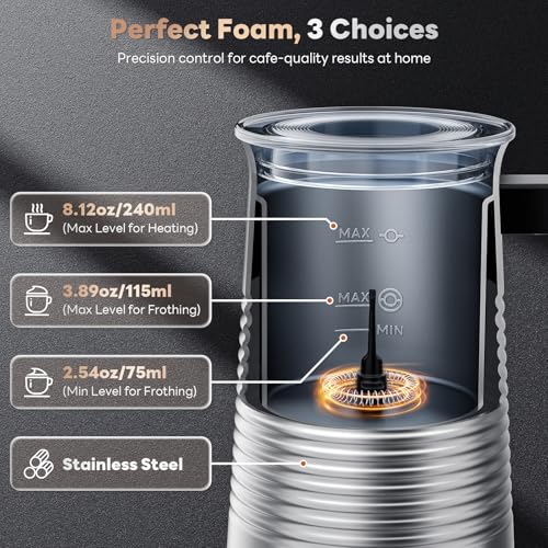 Automatic Milk Frother and Steamer