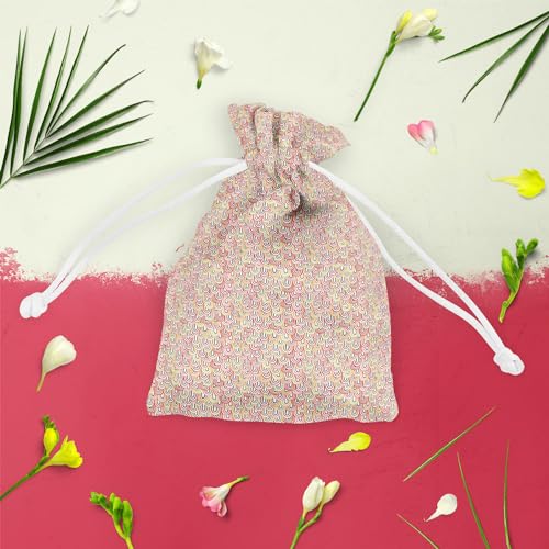 Image of ArtzFolio Abstract Doodles D1 | Pouch Wrist Potli Bag | Bag for Weddings & Casual Parties