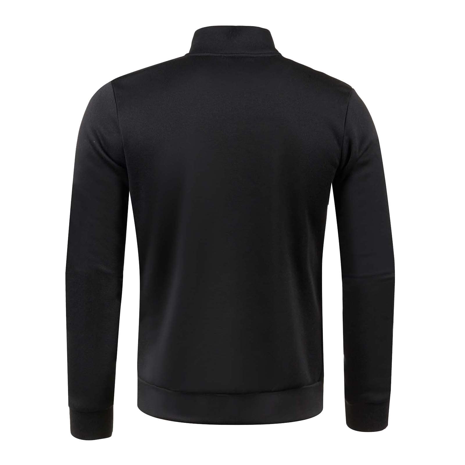 Veste de survêtement homme coton col montant fermeture éclair mi-saison