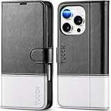 ✯✯✯ Estuche de Cuero PU Premium + TPU a Prueba de Golpes ✯✯✯ El estuche de cuero para iPhone 16 Pro (6,3